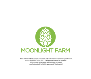 Moonlight Farm | Logo-Design von juie design
