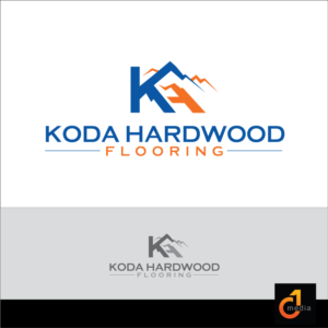 Logo Design by C1 Media for Koda Hardwood Flooring  | Design #18375993