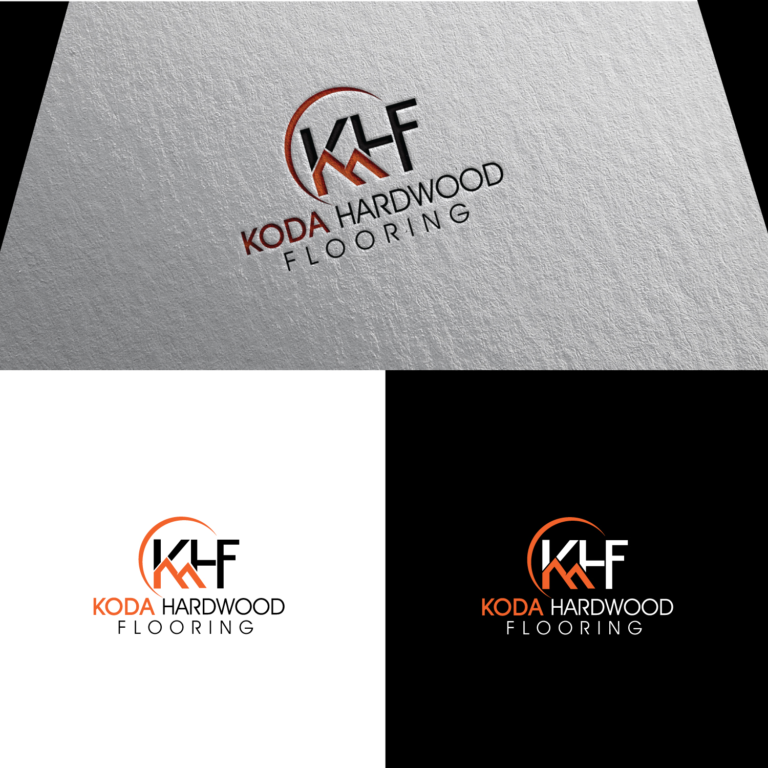 Logo Design by sankar999 for Koda Hardwood Flooring  | Design #18365696