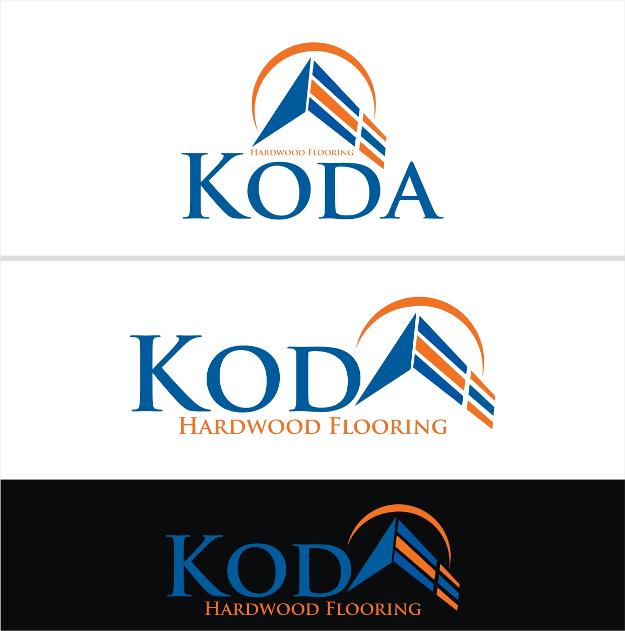 Logo Design by Soul Light for Koda Hardwood Flooring  | Design #18370963