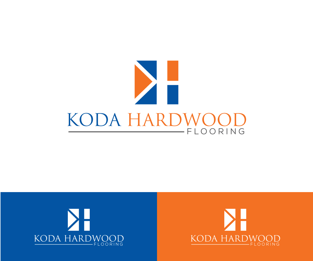 Logo Design by designmind78 for Koda Hardwood Flooring  | Design #18390277