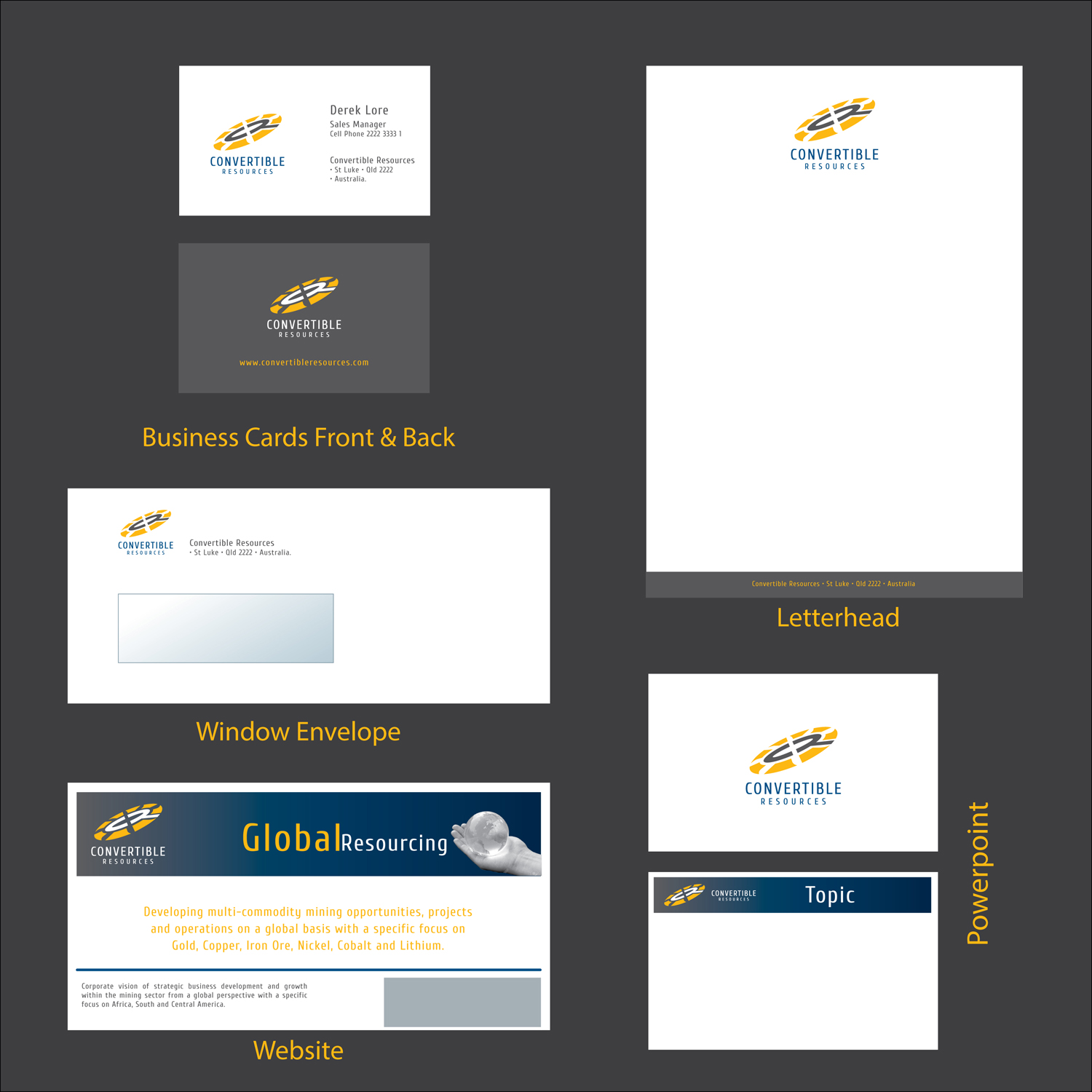 Logo Design by Michael Francis for Convertible Resources FZ LLC | Design #18370271