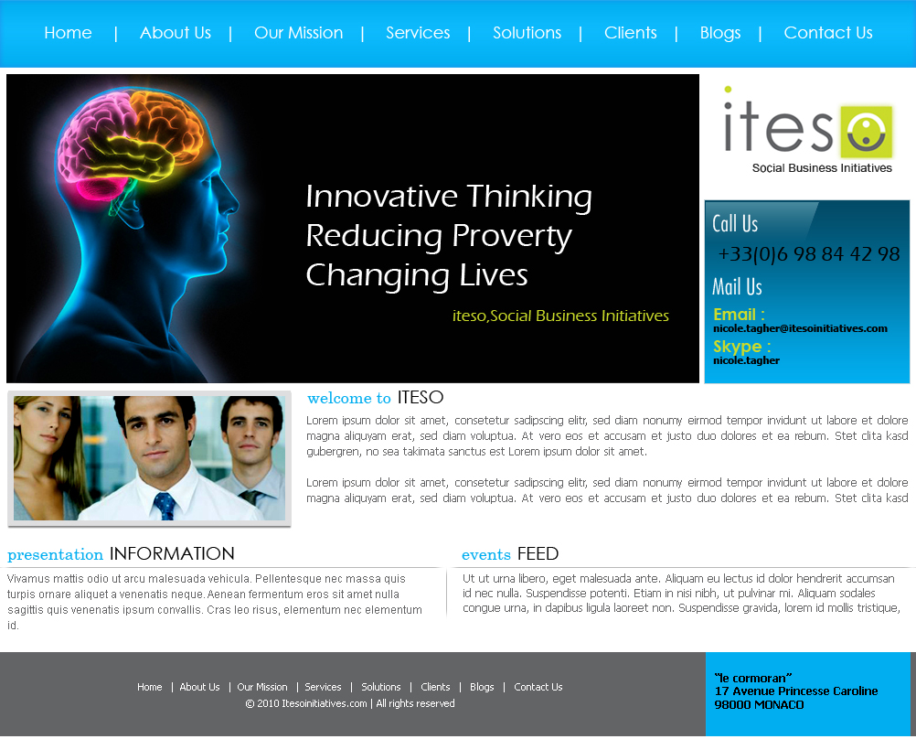 Web Design by Expert Designer for Iteso | Design #49211