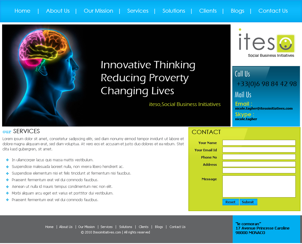 Web Design par Expert Designer pour Iteso | Design #49436