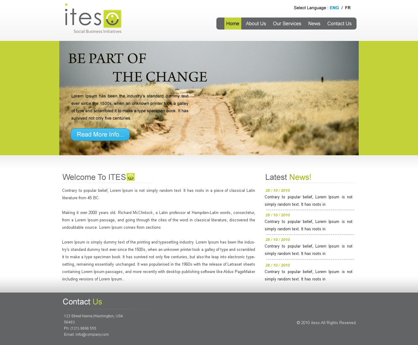 Web-Design von sandip sengupta für Iteso | Design #51163