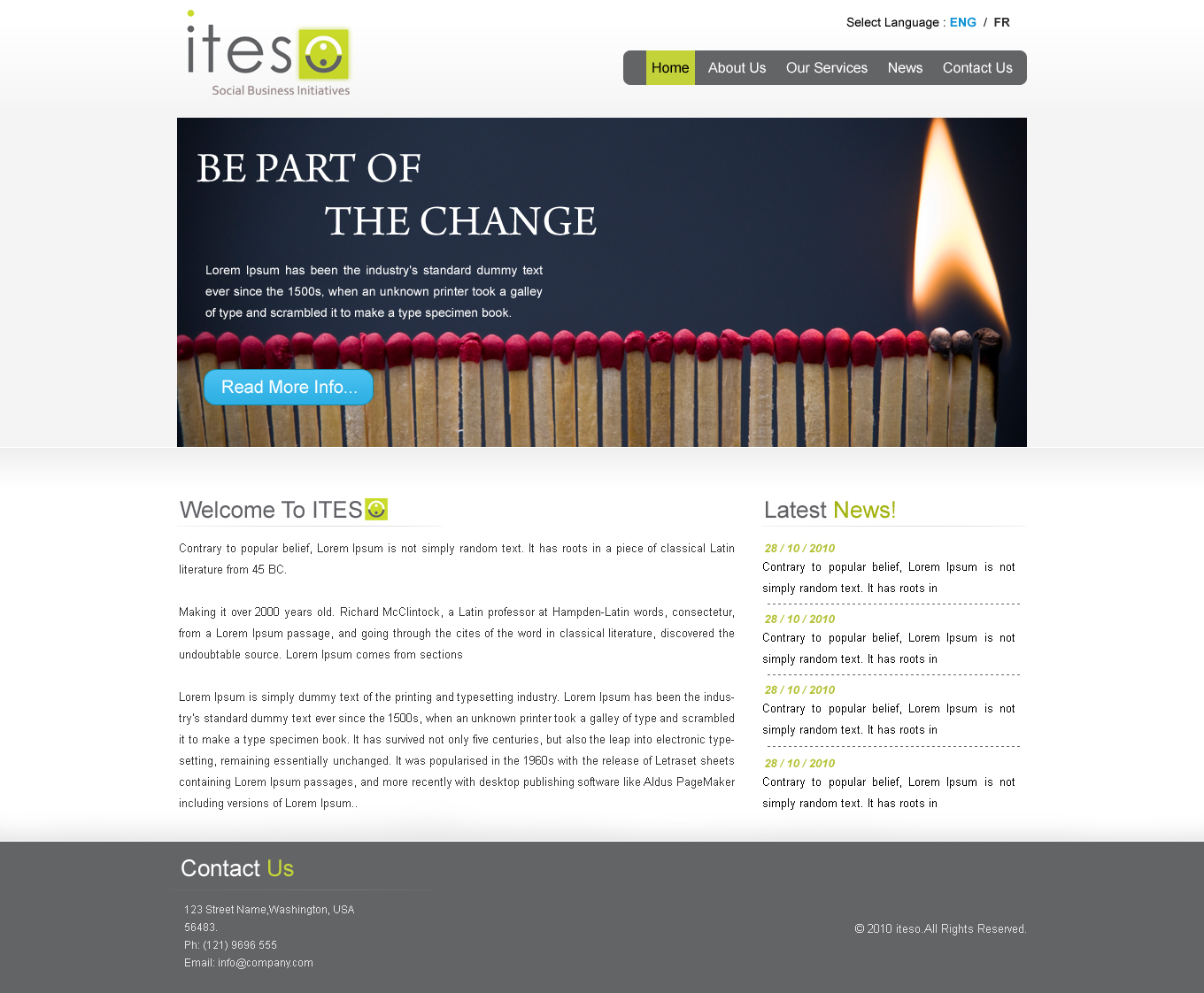 Web-Design von sandip sengupta für Iteso | Design #51316