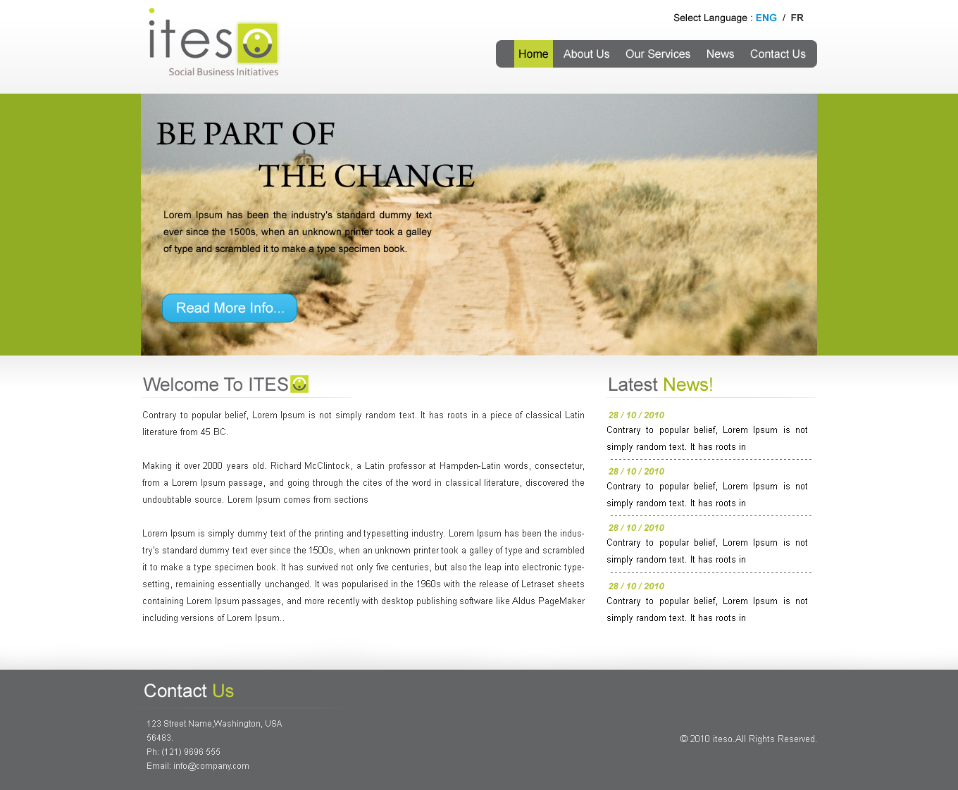 Web Design by sandip sengupta for Iteso | Design #51557