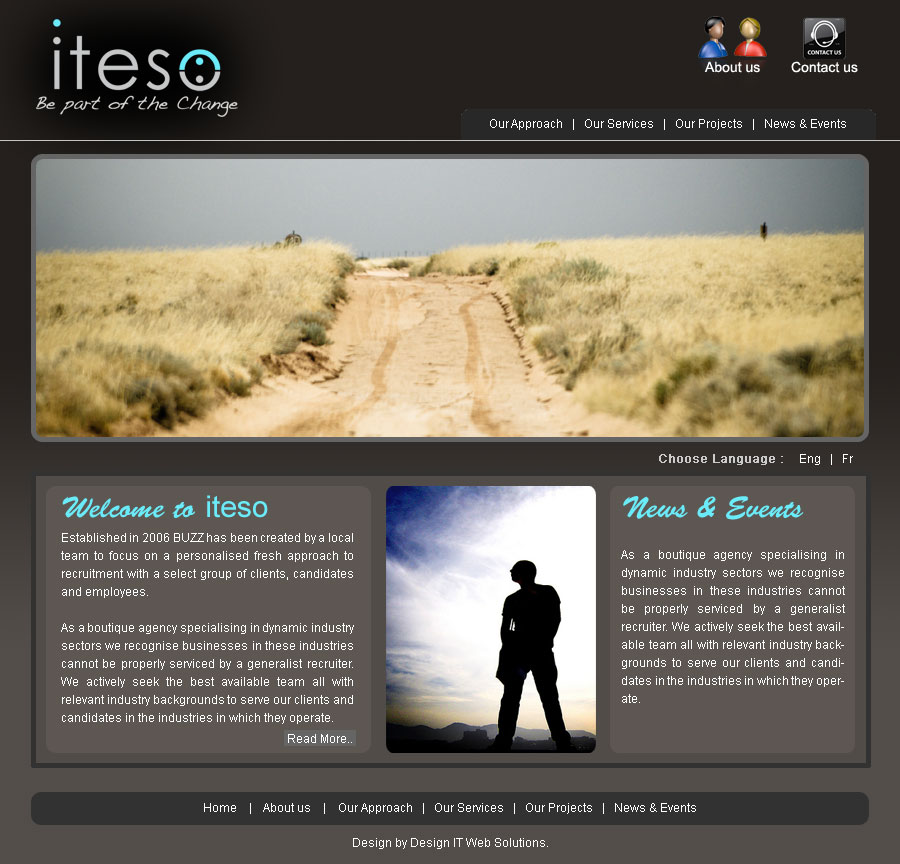 Diseño Web por Sidharth Singh para Iteso | Diseño #51576