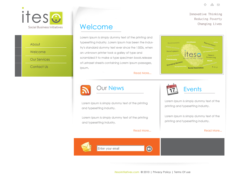 Web Design by ReckonCreations for Iteso | Design #49842