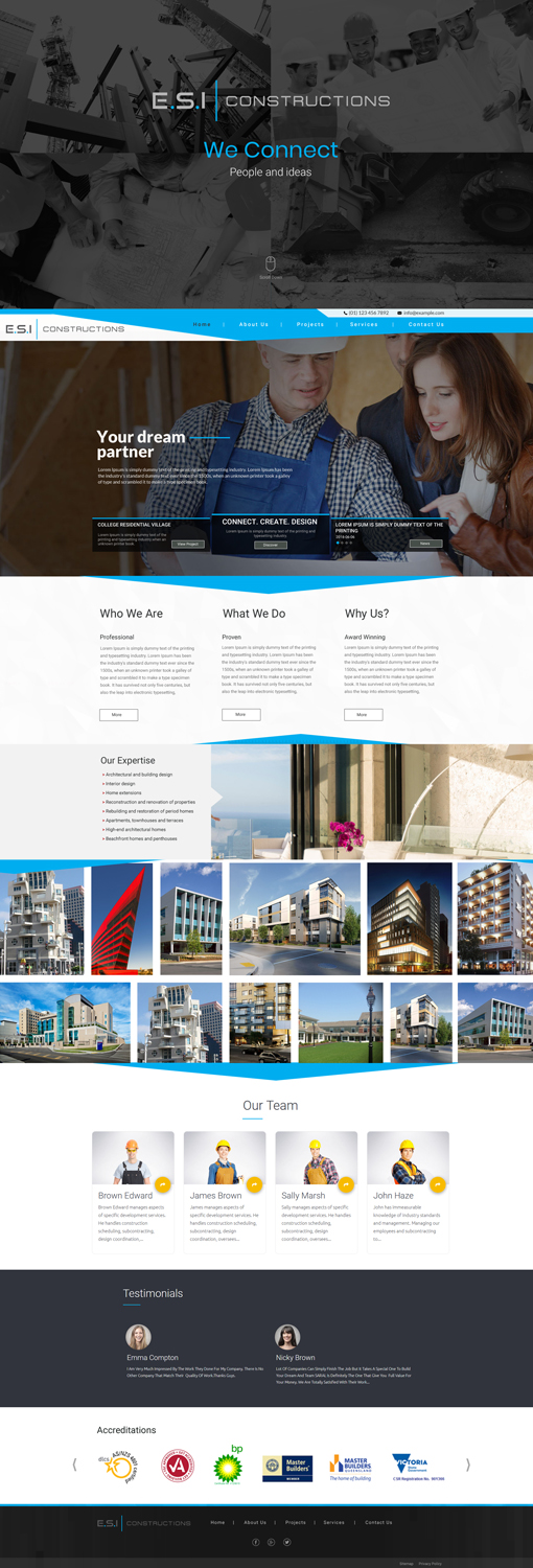 Web Design par sahank pour ce projet | Design #18455685