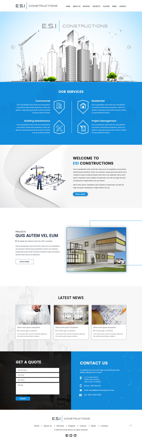 Web Design par pb pour ce projet | Design #18372488