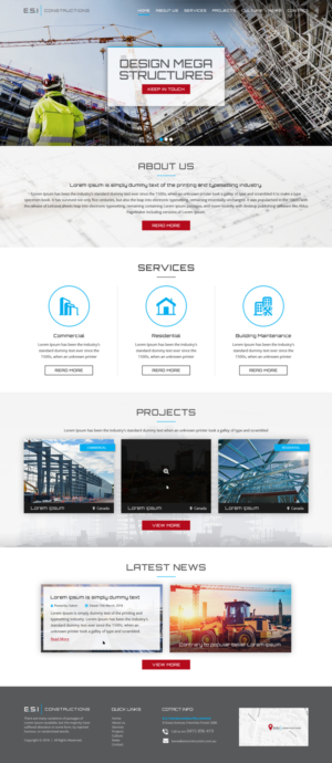 Web-Design von Sujit Banerjee für dieses Projekt | Design #18412401