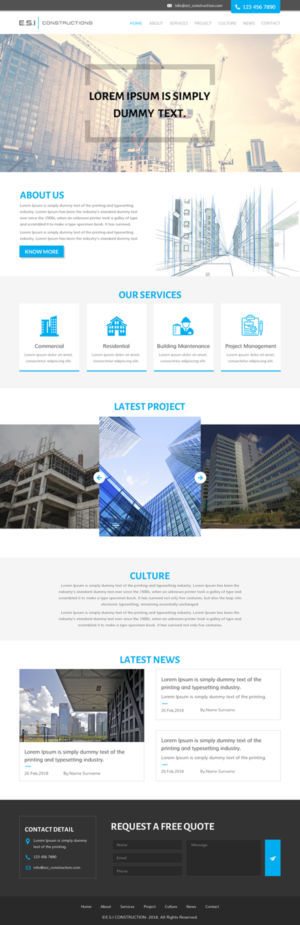 Web Design par rightway pour ce projet | Design : #18385207