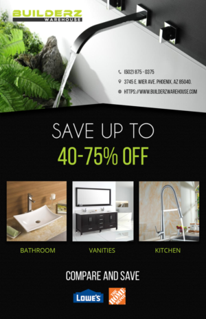 Builderz Warehouse needs a Self-Mailer Brochure Design | Diseño de Brochure por aniep