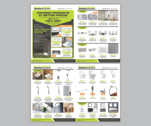 Builderz Warehouse needs a Self-Mailer Brochure Design | Diseño de Brochure por Cut and Glue