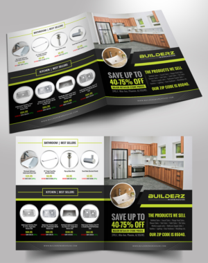 Builderz Warehouse needs a Self-Mailer Brochure Design | Diseño de Brochure por SAI DESIGNS
