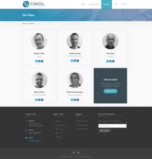 Web Design by IdeaWorks for Cisol B.V. | Design: #18483696