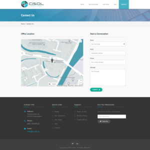Web Design by IdeaWorks for Cisol B.V. | Design: #18483697
