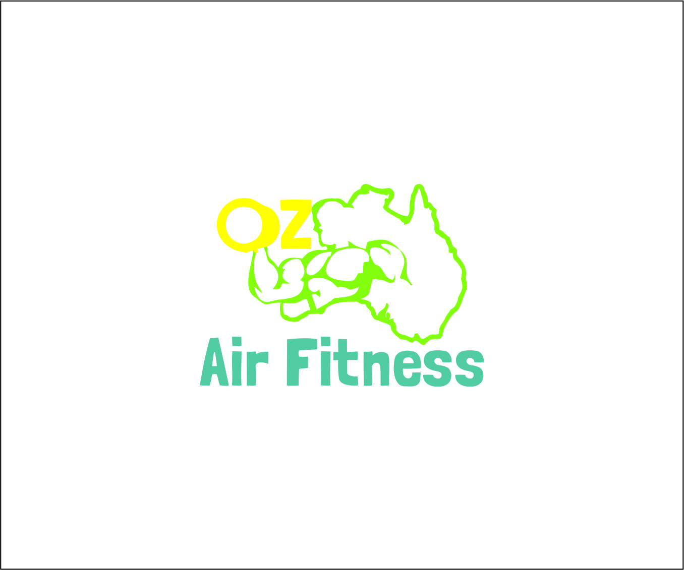 Logo Design by Mihaela for Oz Air Fitness | Design #18405854