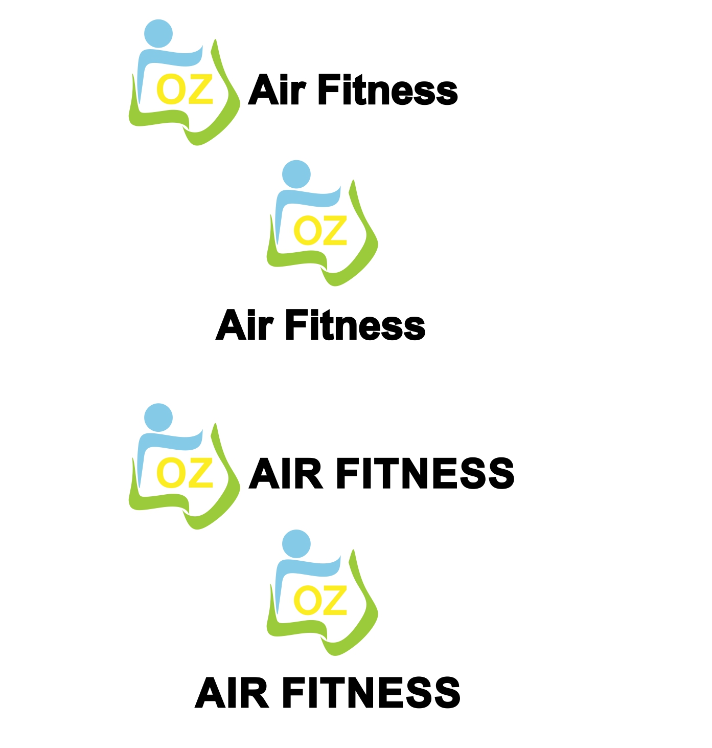 Diseño de Logo por Mstudios-Chris para Oz Air Fitness | Diseño #18419065