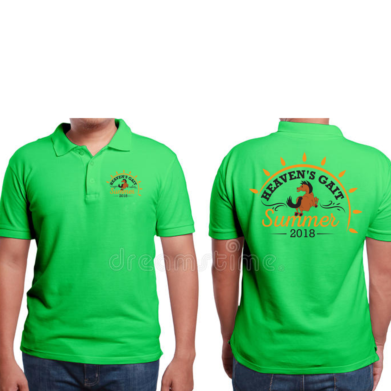 T-shirt Design by Mariyam Khan for Heaven's Gait Therapeutic Riding, Inc. | Design #18424959