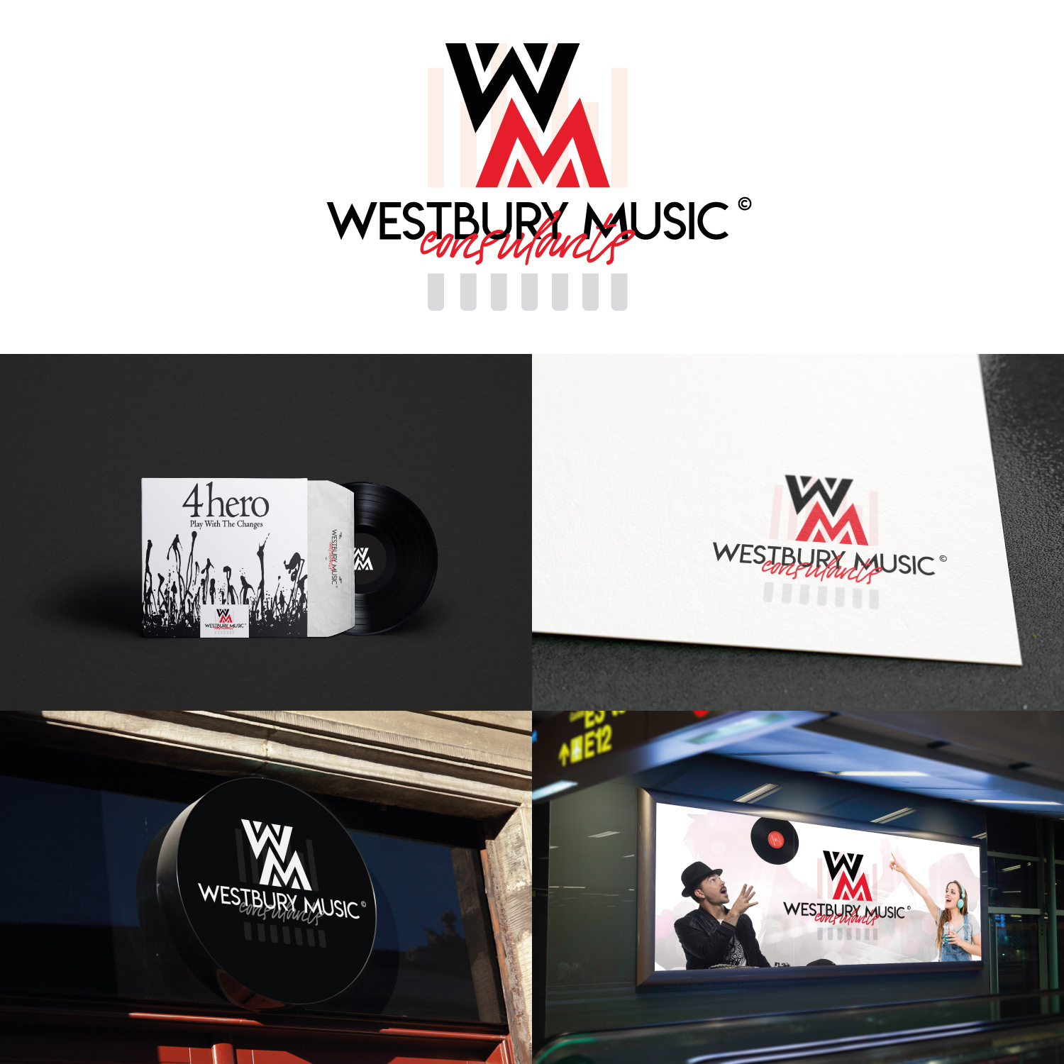 Logo Design by bentosadv for Westbury Music Consultants | Design #20085361