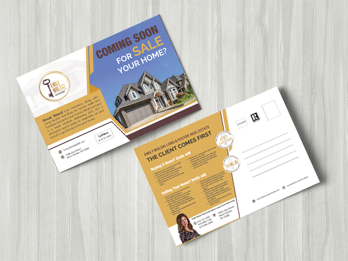 Postcard Design by creative.bugs for this project | Design #18377520