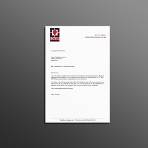 Letterhead Design by Creations Box 2015 for RideShare Displays Inc. | Design: #18382878