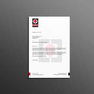 Letterhead Design by Creations Box 2015 for RideShare Displays Inc. | Design: #18382885