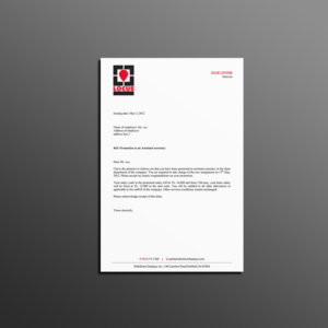 Letterhead Design by Creations Box 2015 for RideShare Displays Inc. | Design: #18382898