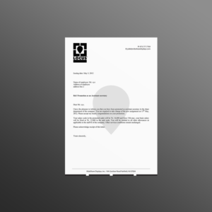 Letterhead Design by Creations Box 2015 for RideShare Displays Inc. | Design: #18382902