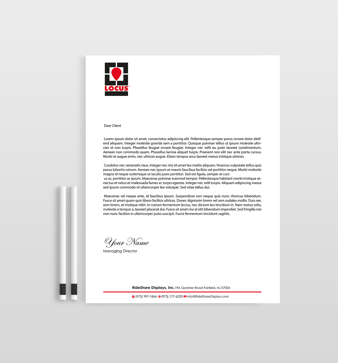 Design En-Tête par Designs 2019 pour RideShare Displays Inc. | Design #18376102