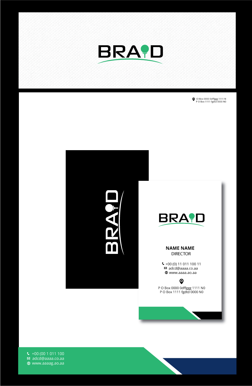 Logo Design by zebronicgraphic for Braid Golf, LLC | Design #18389249