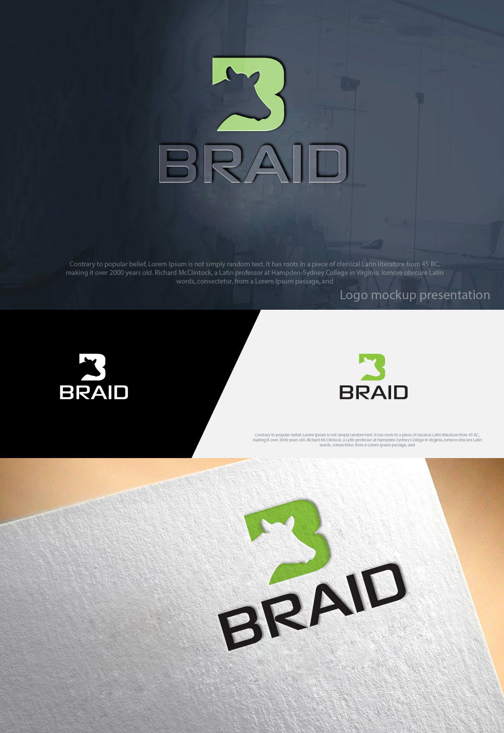 Logo Design by zebronicgraphic for Braid Golf, LLC | Design #18479982