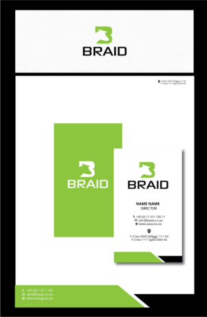 Logo Design by zebronicgraphic for Braid Golf, LLC | Design: #18480006