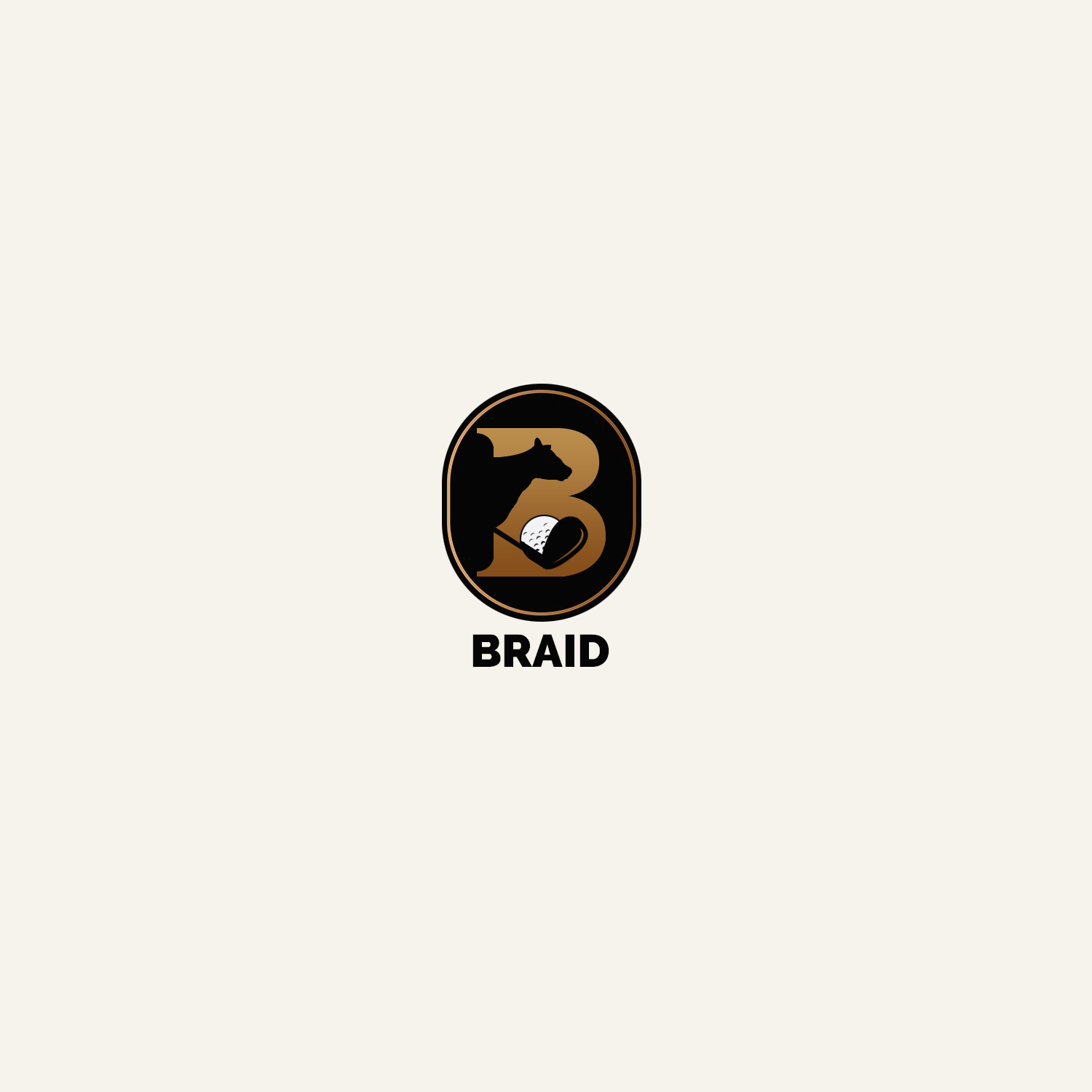 Logo Design by Shireen Designs for Braid Golf, LLC | Design #18442828
