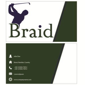 Logo Design by Eric Martins for Braid Golf, LLC | Design: #18384620