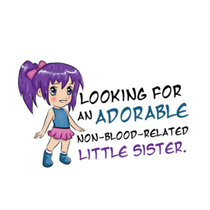 Anime Inspired T-Shirt About Little Sisters | Diseño de Camiseta por ackocar