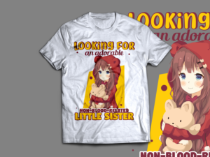 Anime Inspired T-Shirt About Little Sisters