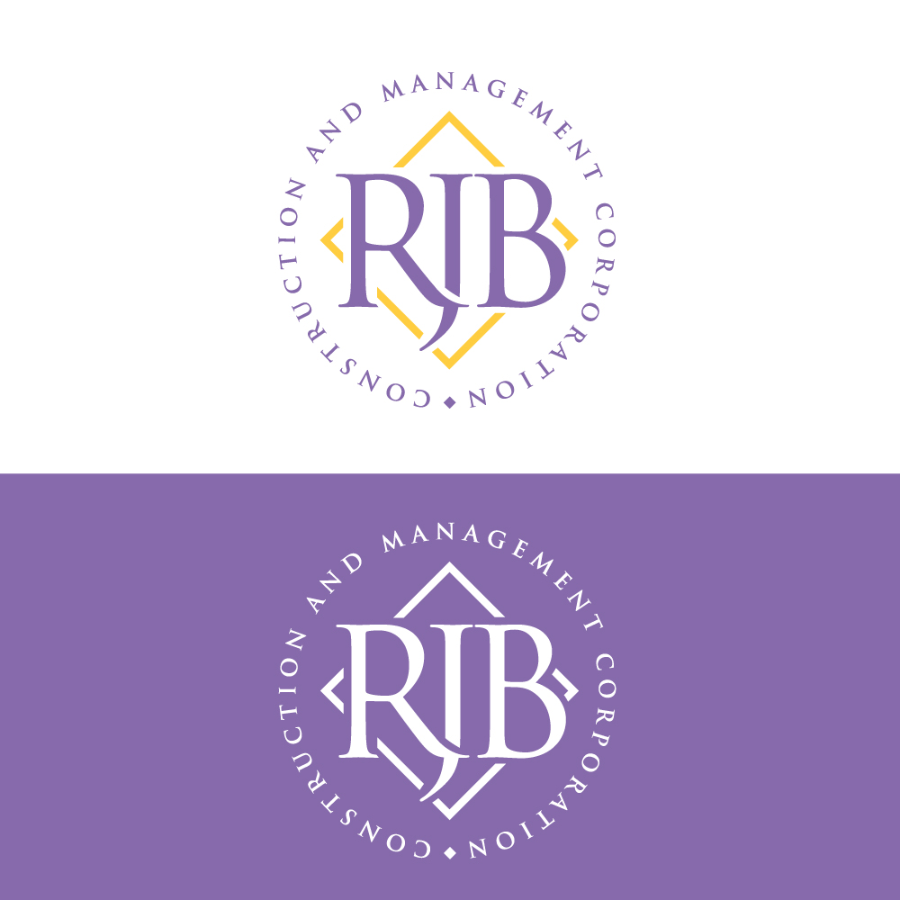 Logo Design by Sujit Banerjee for RJBCONSTRUCTION AND MANAGEMENT CORPORATION | Design #18380308
