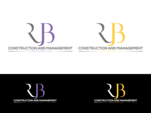 Logo Design by Zeeshan Ali for RJBCONSTRUCTION AND MANAGEMENT CORPORATION | Design: #18391500