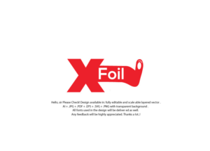 X Foil | Design de Logo par juie design