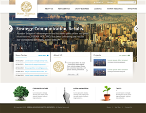 Perma Holdings Web Design | Web Design by Ayzeek