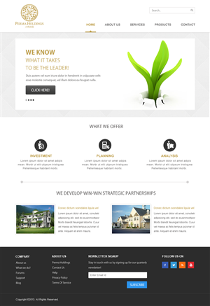 Web Design by Infinity Pix for SR-Design | Design #2858583