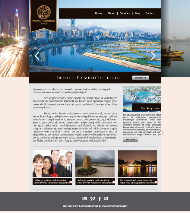 Web Design par hery_krist pour SR-Design | Design #2840421