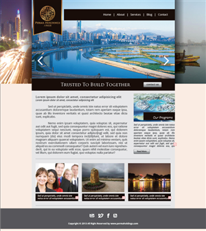 Perma Holdings Web Design | Web Design by hery_krist