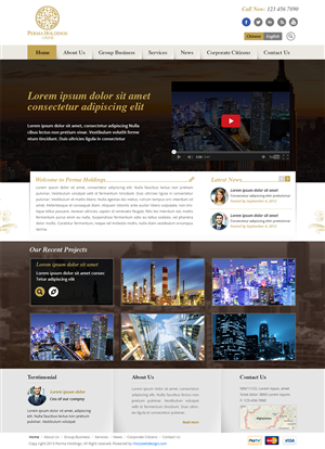 Web Design by Creative Usha for SR-Design | Design: #2840950