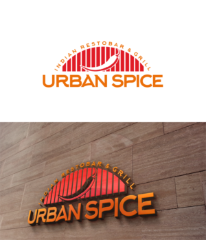 Urban Spice tag line with Indian Restobar and Grill | Logo-Design von trufya