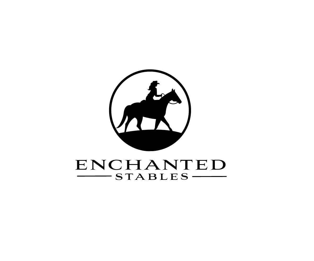 Logo Design by renderman for Enchanted Stables | Design #18391227