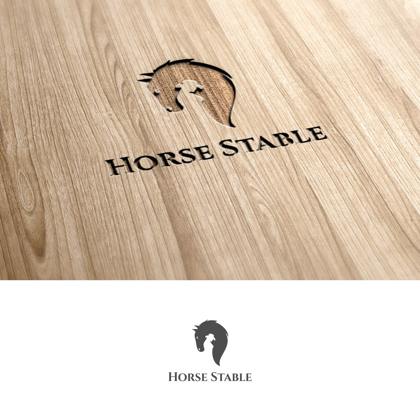 Logo Design by Ardian Barnabend for Enchanted Stables | Design #18385976